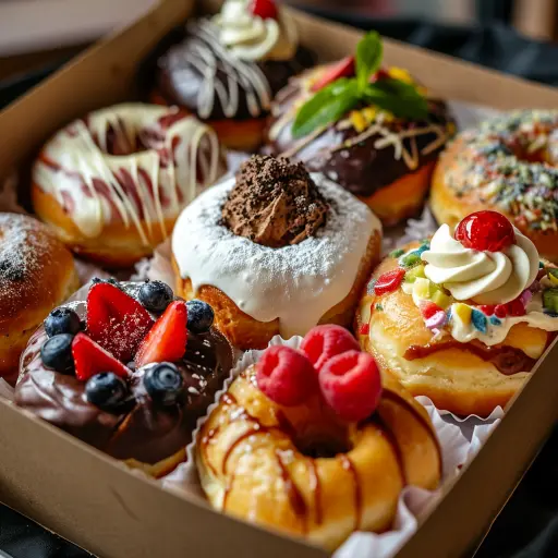 HUGE Fresh Brioche Donuts - Hill Donut