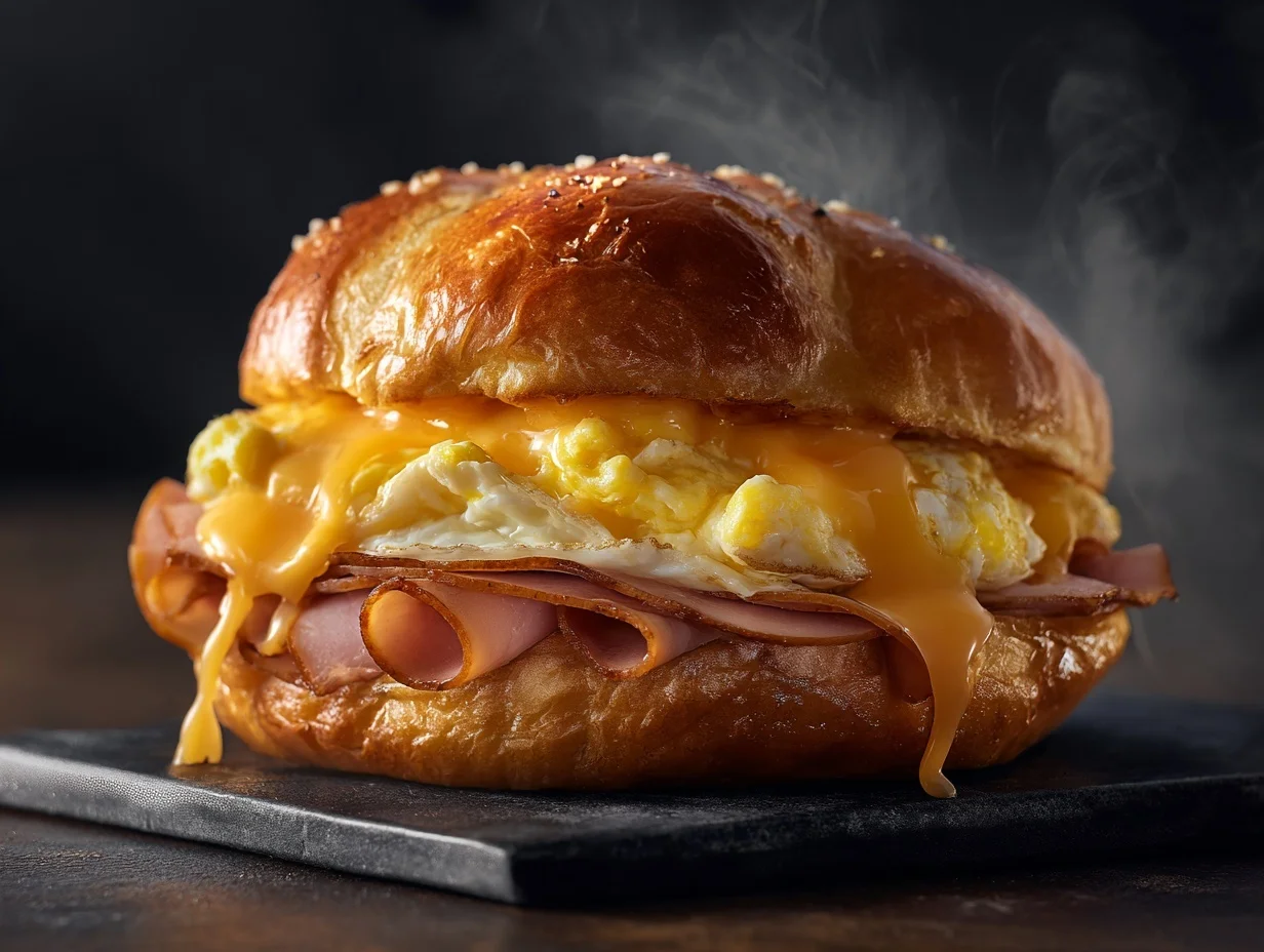 Ham, Egg & Cheese Sandwich