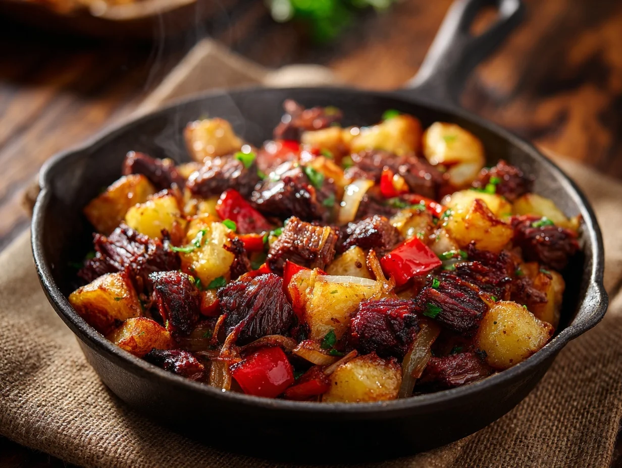 Side Brisket Hash
