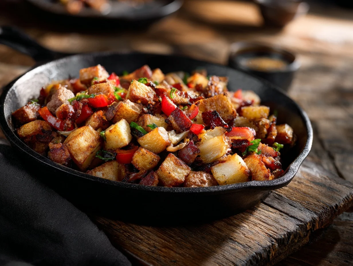 Side Candied Bacon Hash